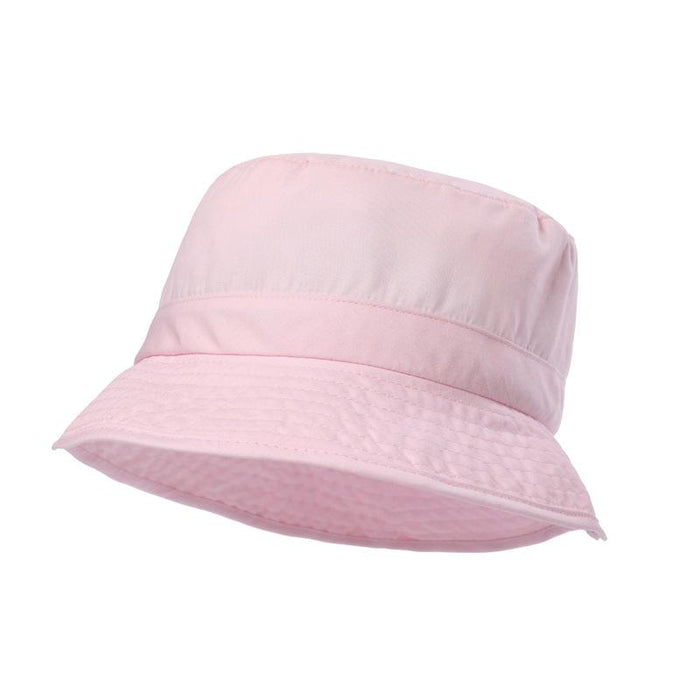 Fashionable Pure Color Sunscreen UV Proof Children's Fisherman Hat