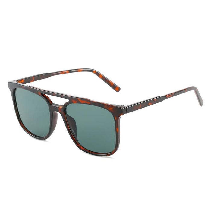 Square double beam Sunglasses Retro