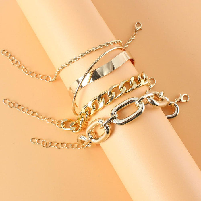 Simple Fashion Exaggerated Hip Hop Women's Bracelet