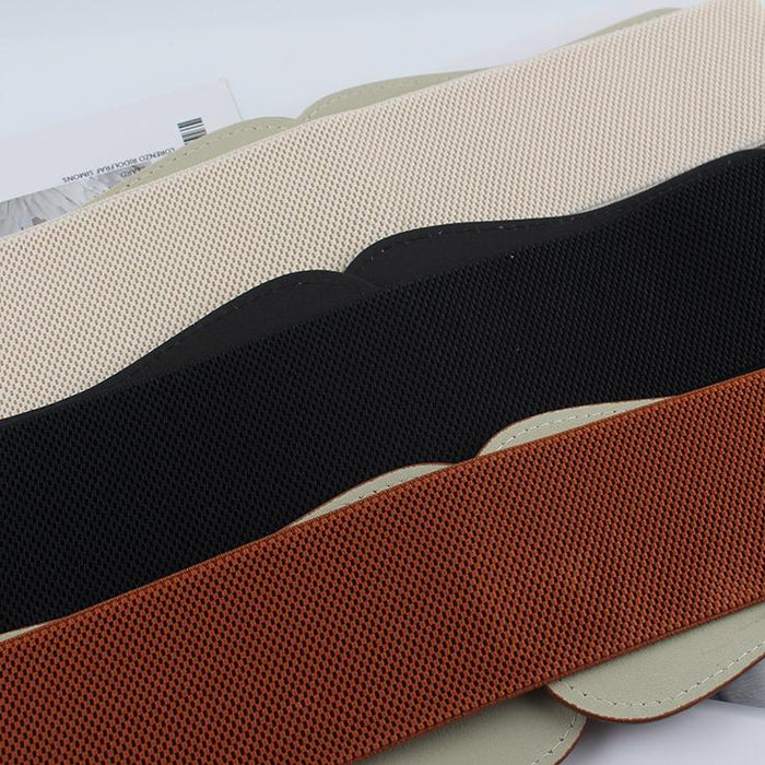 Women's Fashion Simple Red Decorative Girdle Belt