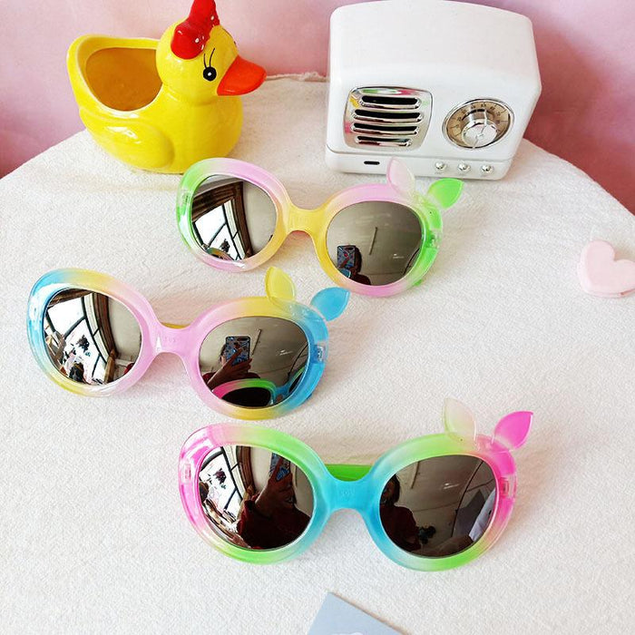 Fashion Apple Frame UV Proof Children's Sunglasses