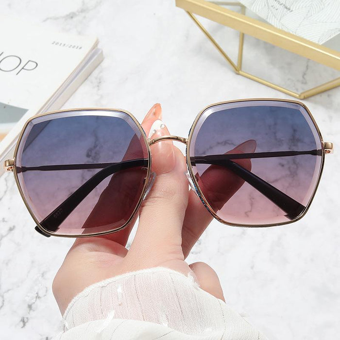 Rhinestone Sunglasses sunscreen UV protection