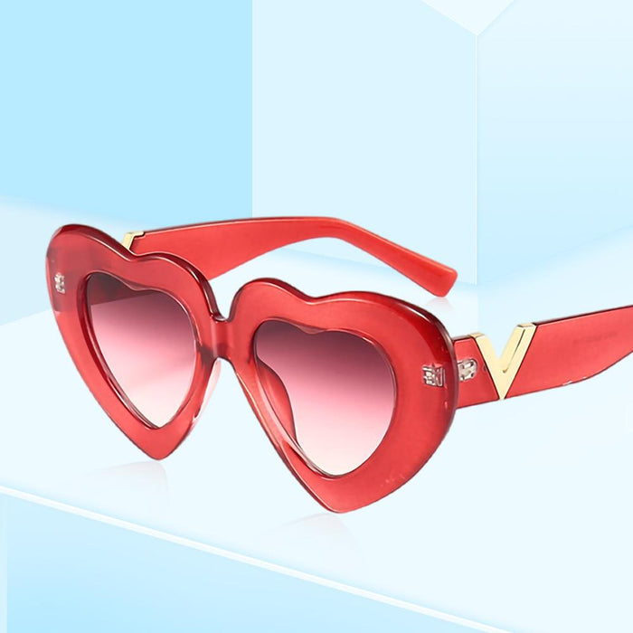 Large frame love Sunglasses