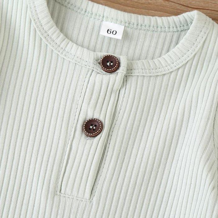 Summer Short Sleeve Baby Romper