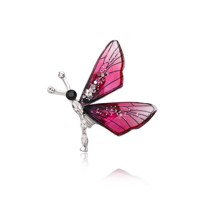 New Vintage Oil Dripping Dragonfly Brooch Bee Brooch Pin