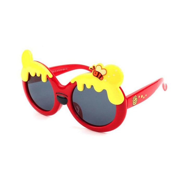 Honey Bee Bear Children‘s Cartoon Polarized Sunglasses