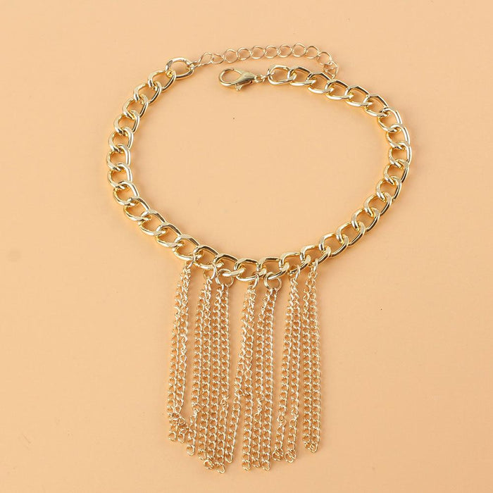 New Punk Style Personality Tassel Women's Anklet