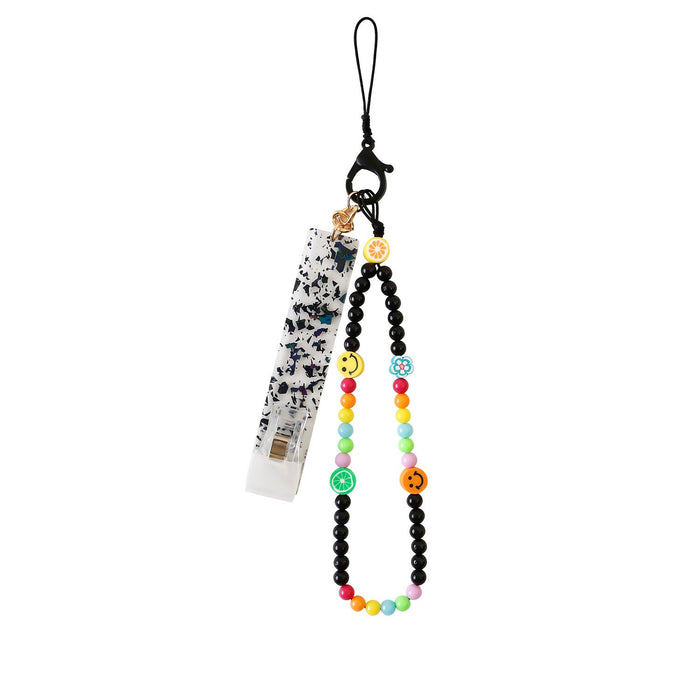 2022 New Mobile Phone Chain Beaded Keychain Lanyard