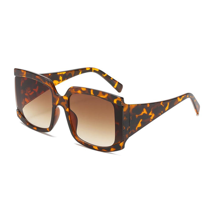 Large frame sunglasses retro square Sunglasses