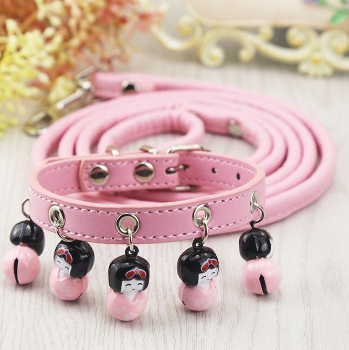 Bells Cartoon Small Dog Collar