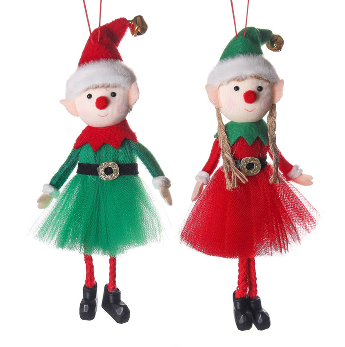 Elf Doll Pendant Christmas Tree Decoration