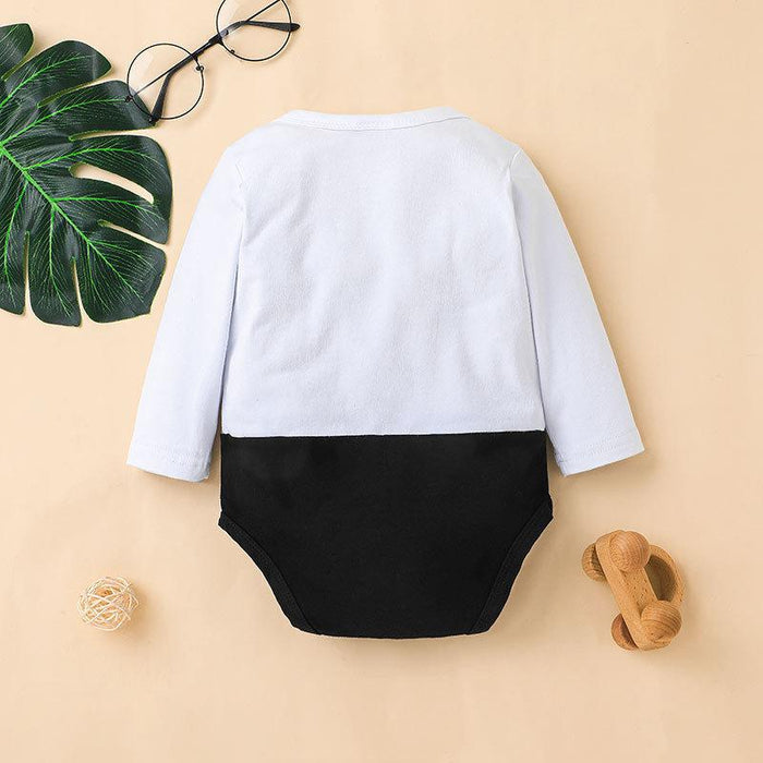 Casual Infant Gentleman Jumpsuit Boys Romper