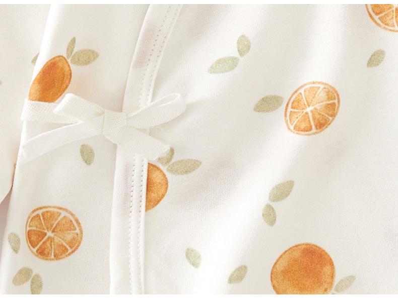 Infant Small Citrus Bag Romper