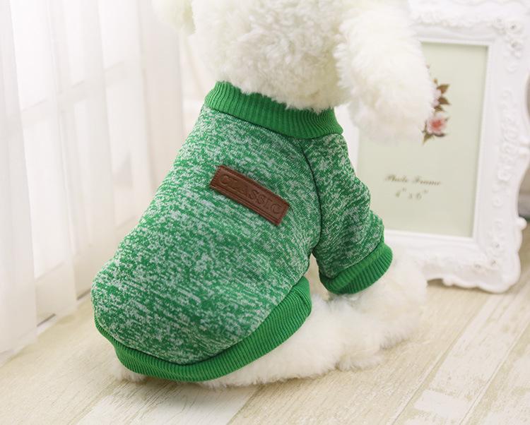 Puppy Clothes Soft Pet Dog Sweaters Dog Winter Chihuahua Clothes