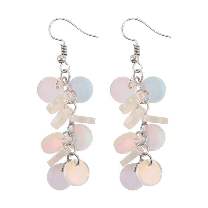 Fashionable All-match Clear Acrylic Earrings