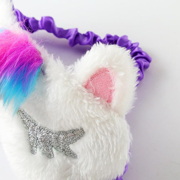 Cute Three-dimensional Cartoon Plush Sleep Shading Eye Mask