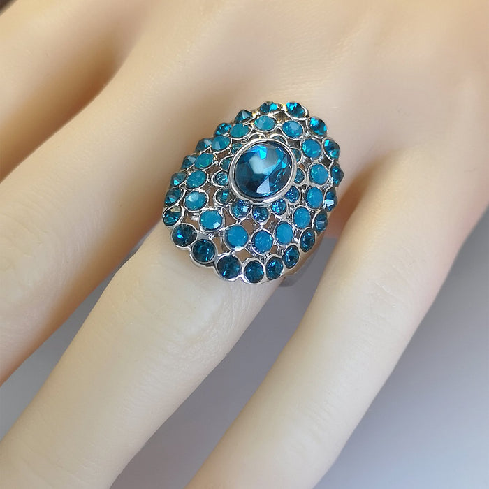 Fashion Multi Color Ring Female Personality Ring