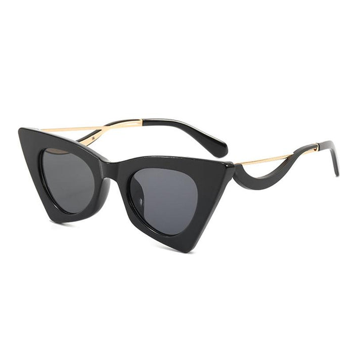 New cat's Eye Sunglasses damp Sunglasses UV protection