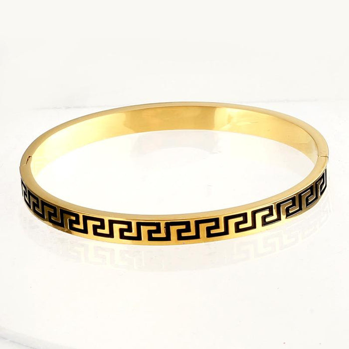 New Fashion Retro Personalized Stainless Steel Bracelet Bangle