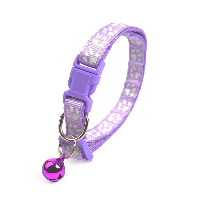 Adjustable pet collar for small dogs and cats