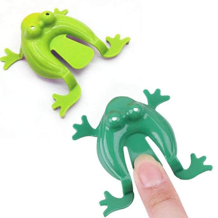 12 Piece Leaping Frog Bounce Novelty Assorted Stress Relief Toys for Kids