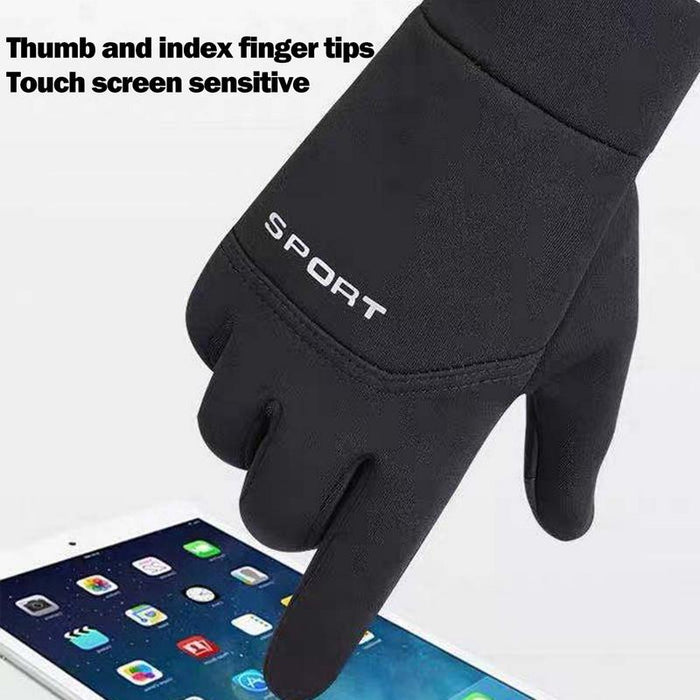 Warm Winter Gloves for Men Touchscreen Waterproof Windproof Gloves
