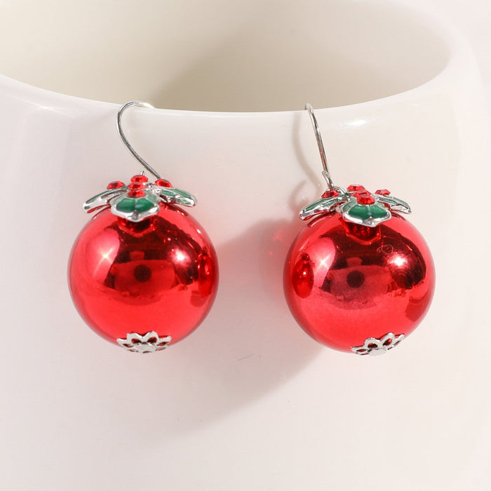 New Personality Red Tomato Women's Earrings
