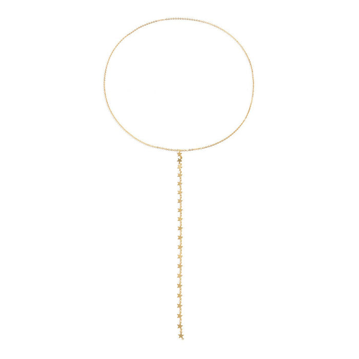 New Sexy Star Tassel Necklace Body Chain