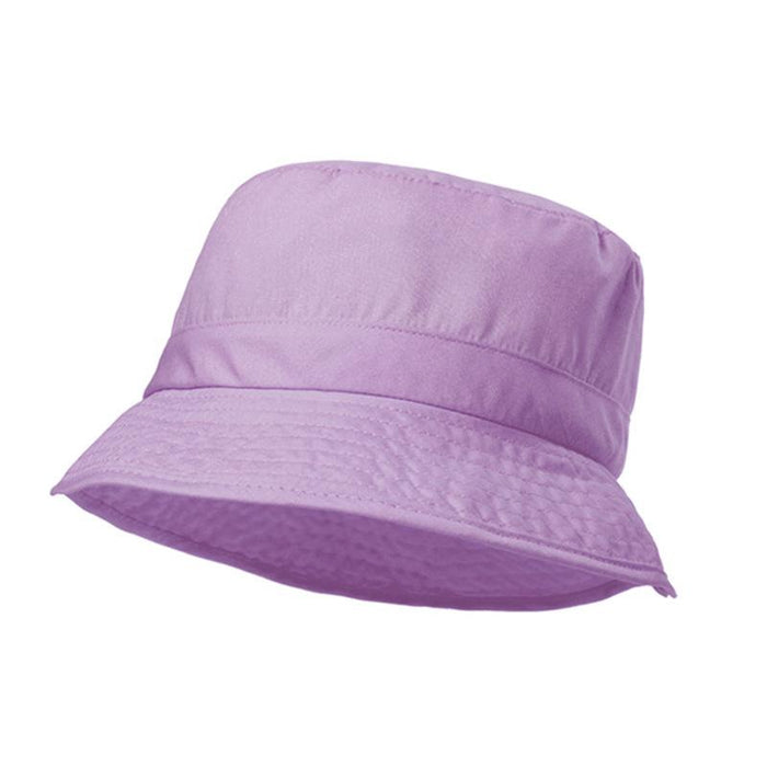 Fashionable Pure Color Sunscreen UV Proof Children's Fisherman Hat