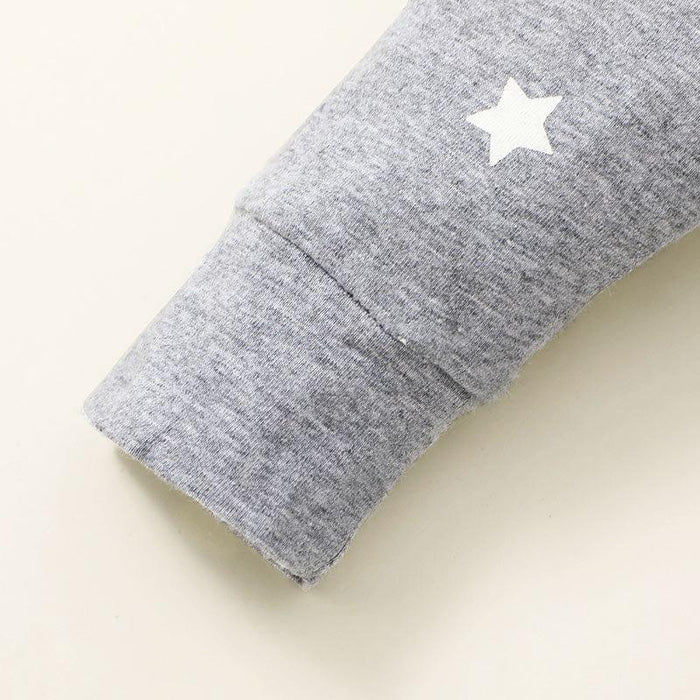 Hooded Zipper Romper Baby Cute Long Sleeved Bodysuit