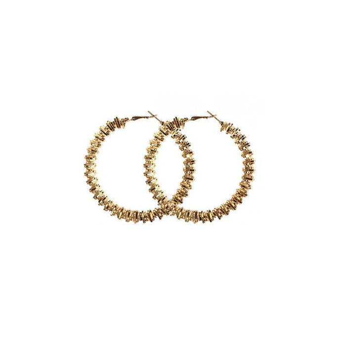 New Irregular Big Circle Exaggerated Temperament Earrings