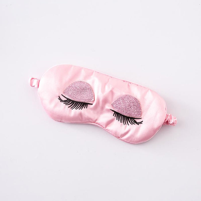 Shading Sleep Embroidery Funny Eye Mask