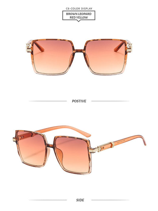 Retro square Sunglasses