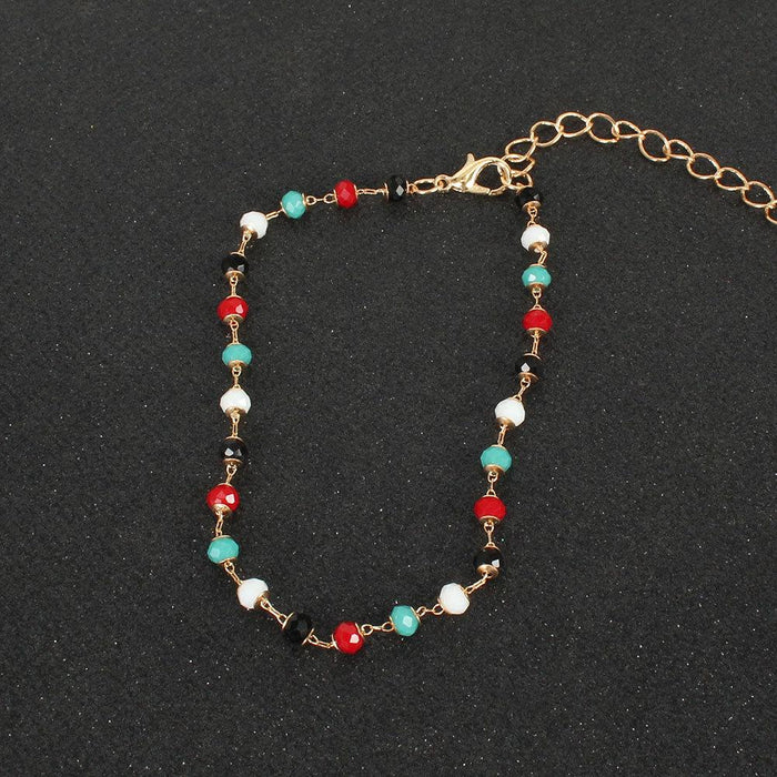 Fashion Simple Female Butterfly Star Devil's Eye Anklet