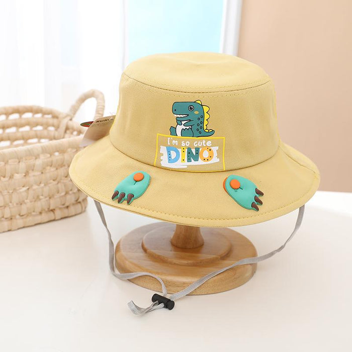 Summer Children's Dinosaur Foot Sunshade Mesh Hat