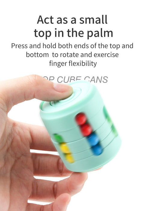 Multifunctional Fidget Spinner Magic Colorful Bean Finger Rotation