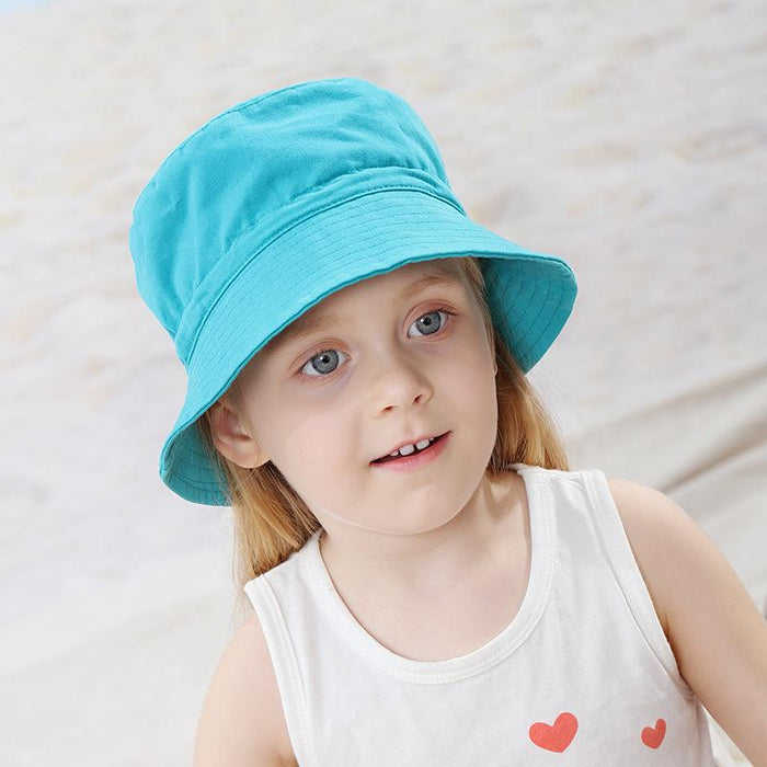 Star Children's Fisherman Uv50 + Beach Holiday sun-proof Bucket Hat