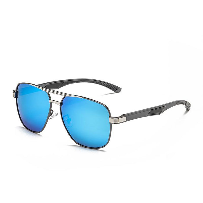 Fashion dual-purpose night vision goggles aluminum magnesium polarized sunglasses