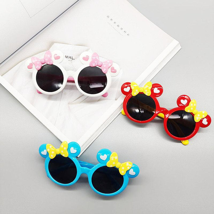 UV400 UV Proof Cartoon Round Frame Children's Sunglasses