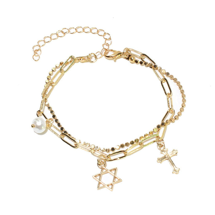 Simple Retro Color Pearl Fashion Creative Women's Bracelet Accessories