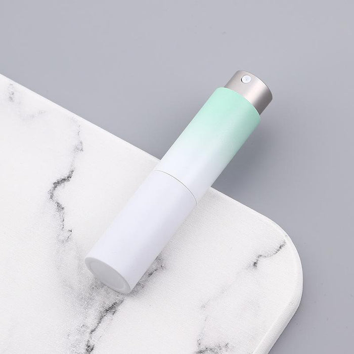 8ml Rotary Sub Bottles, Glass Jar, Gradual Change Color Bottle, Cosmetic Package, Oral Spray Sample, Empty Bottle