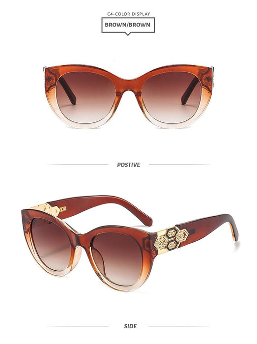 Sunglasses Men's and Women's Cat's Eye Sunglasses