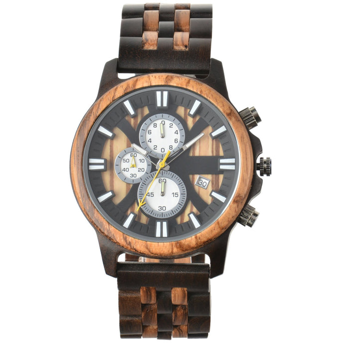 New Men's Business Multifunctional Luminous Large Dial Quartz Watch