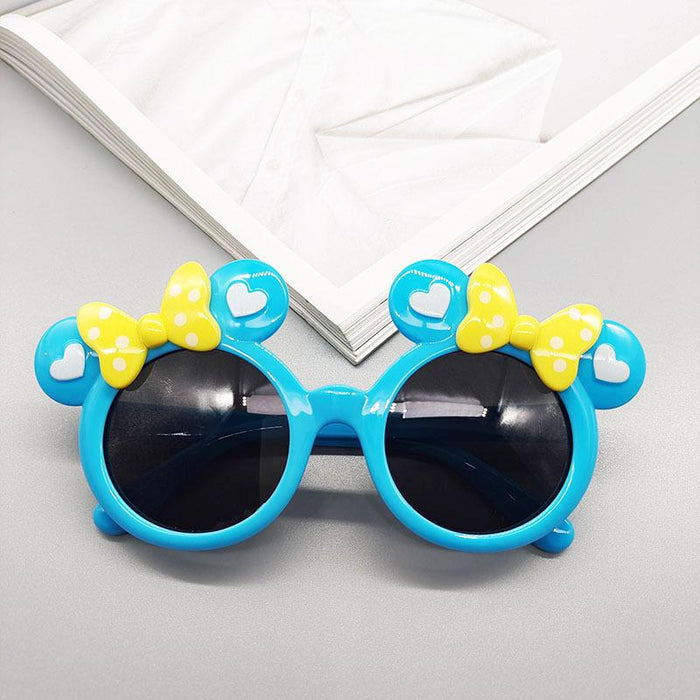 UV400 UV Proof Cartoon Round Frame Children's Sunglasses