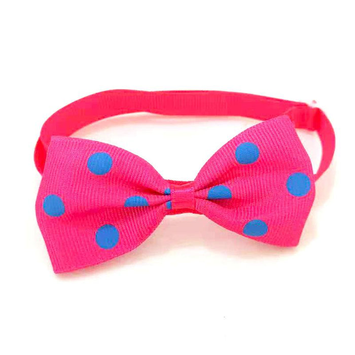 15 Colors into multi-color optional pet bow tie adjustable