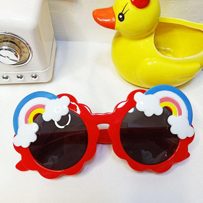 Rainbow Cloud UV Proof Children's Silicone Sunglasses
