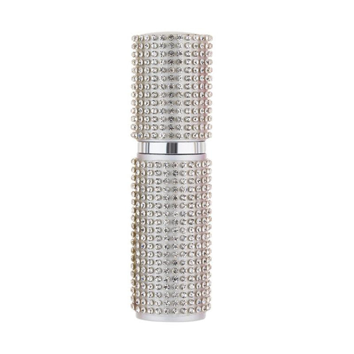 10ML Creative Insert Rhinestone Bottle, Portable Aluminum Liquid Essence, Cosmetic Packaging, Bottle Bottling