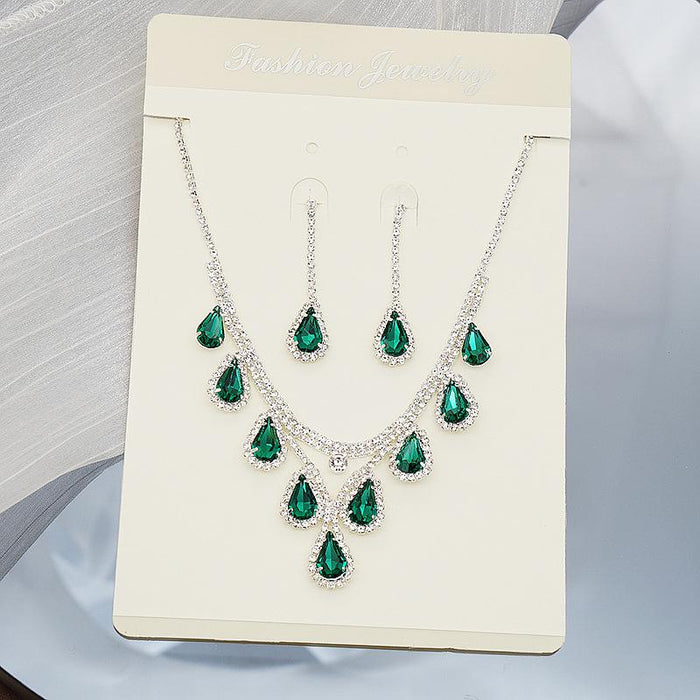 New Fashion Exquisite Necklace Earring Set Jewelry