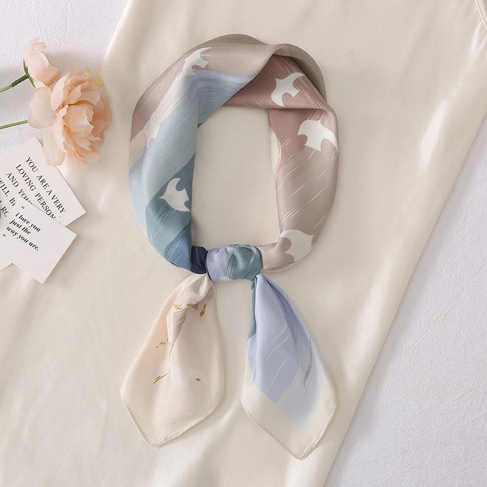 Imitation Women's Small Fresh Neck Decoration Versatile Scarf