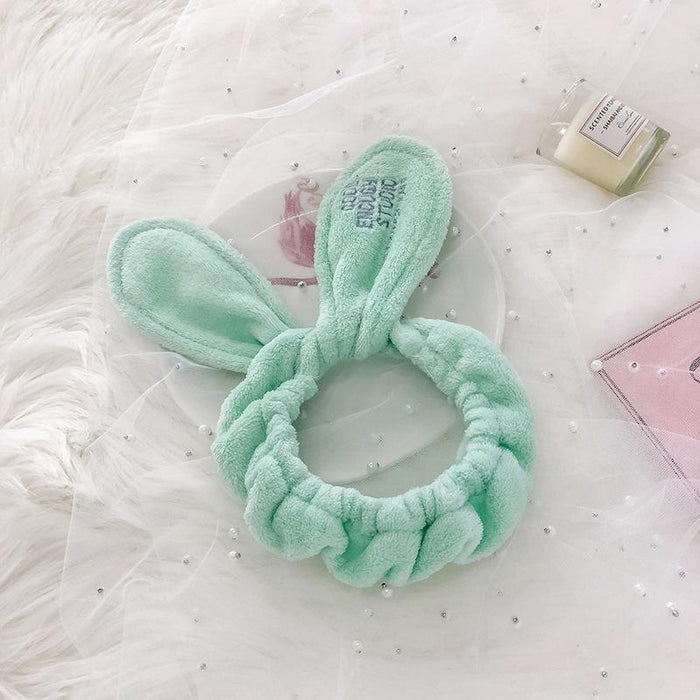 Hair Band Rabbit Ear Face Washing Hair Band Women's Makeup Hair Band Women's Accessories